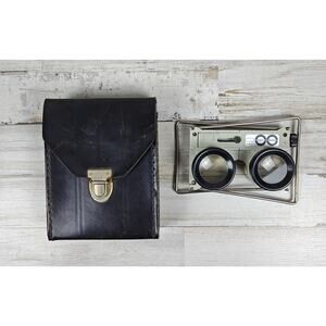 VTG SRPI MORIN Stereoscope Viewer W/Case Cartography Optics Tool FRANCE RARE